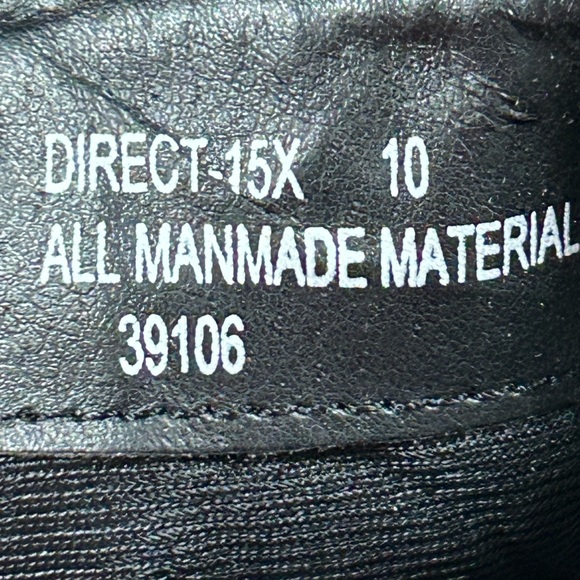 Bamboo Direct-15X Women’s Ankle Boots Plaid Black and White Size 10 NWOT - Picture 10 of 14